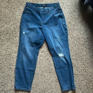 Judy Blue skinny jeans. 14W